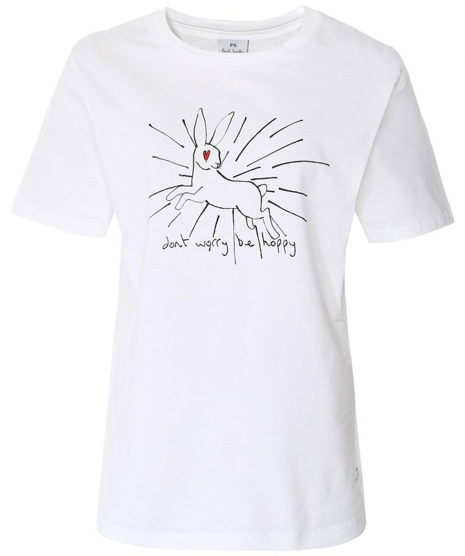 Paul Smith Organic Cotton 'Be Hoppy' T-Shirt