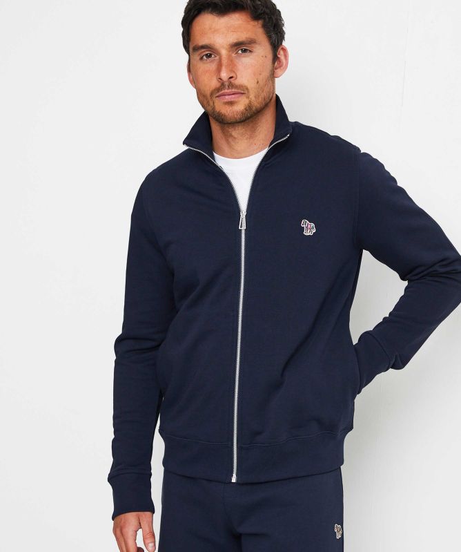 Paul Smith Zip-Through Zebra Sweatshirt