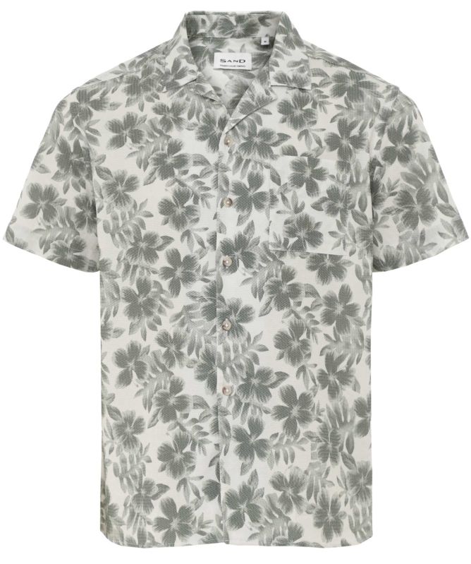 Sand Chad Floral Shirt