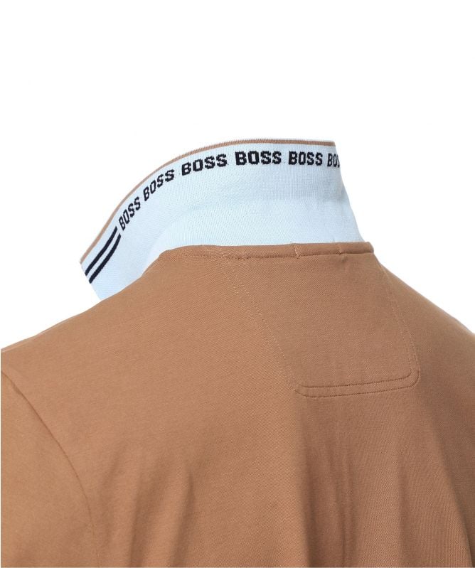 BOSS Curved Logo Polo Shirt