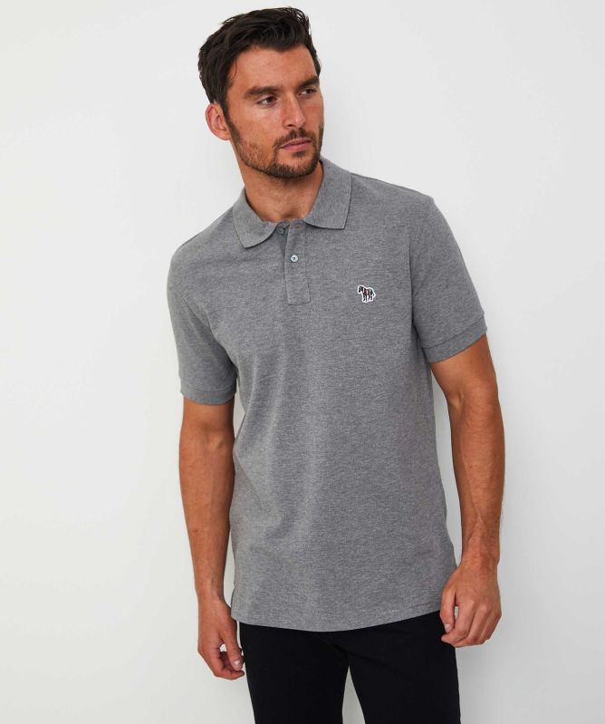 Paul Smith Short Sleeve Zebra Polo Shirt