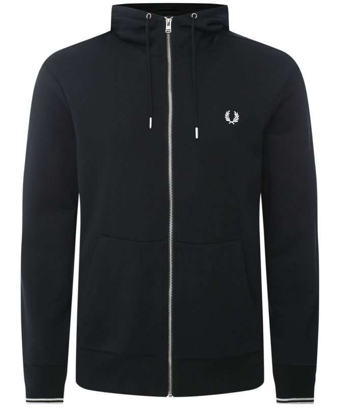 Fred Perry Zip-Through Hooded Sweatshirt
