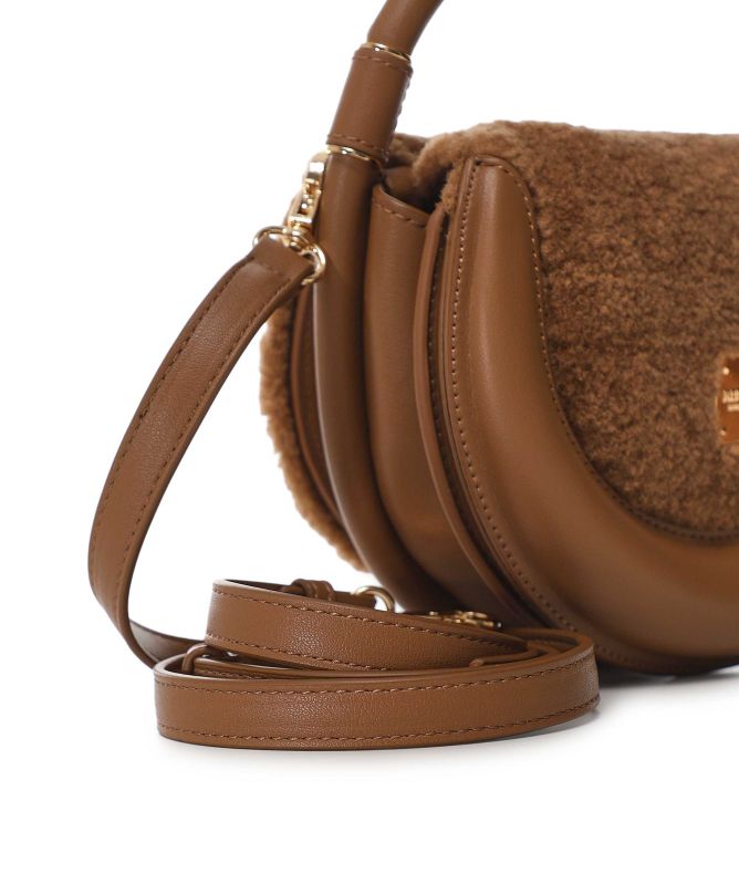 Replay Teddy Saddle Top Handle Bag