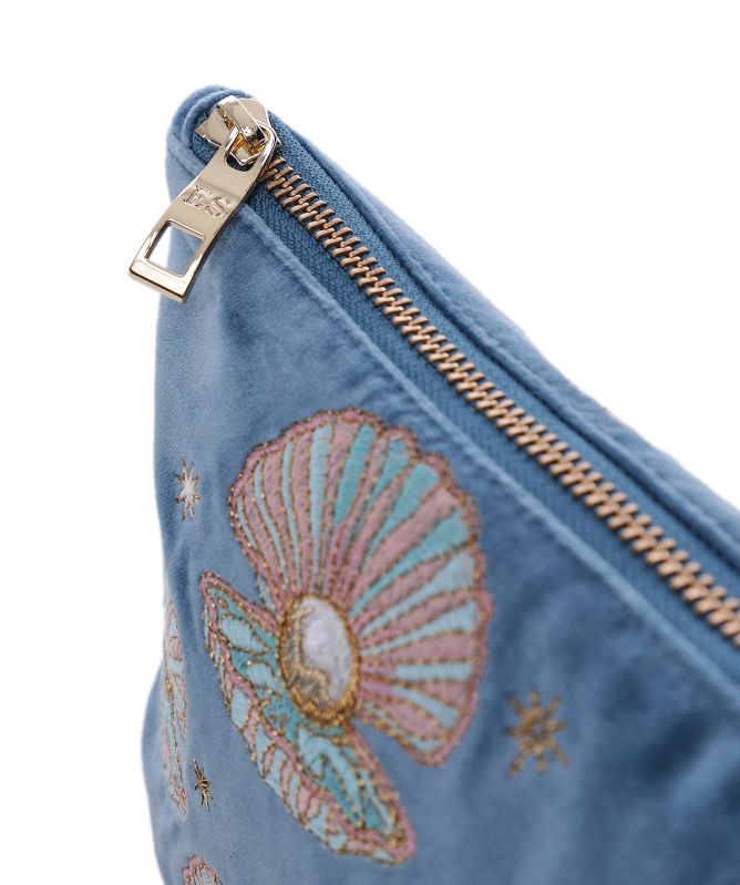 Elizabeth Scarlett Pearl Shell Everyday Pouch