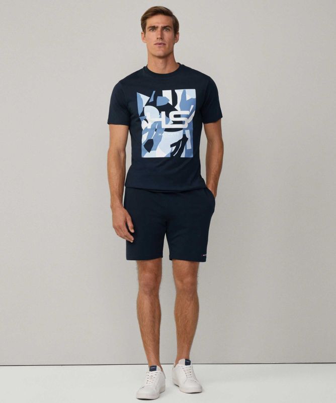 Hackett Coral Graphic T-Shirt