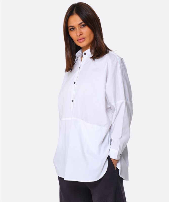 Thanny Cotton Oversized Shirt 