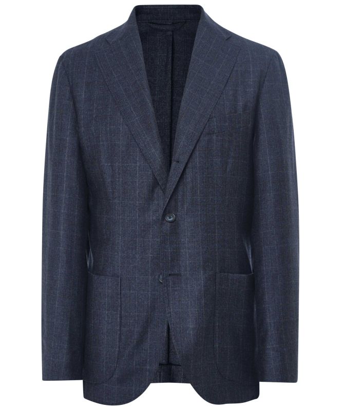 Eton Wool Check Blazer
