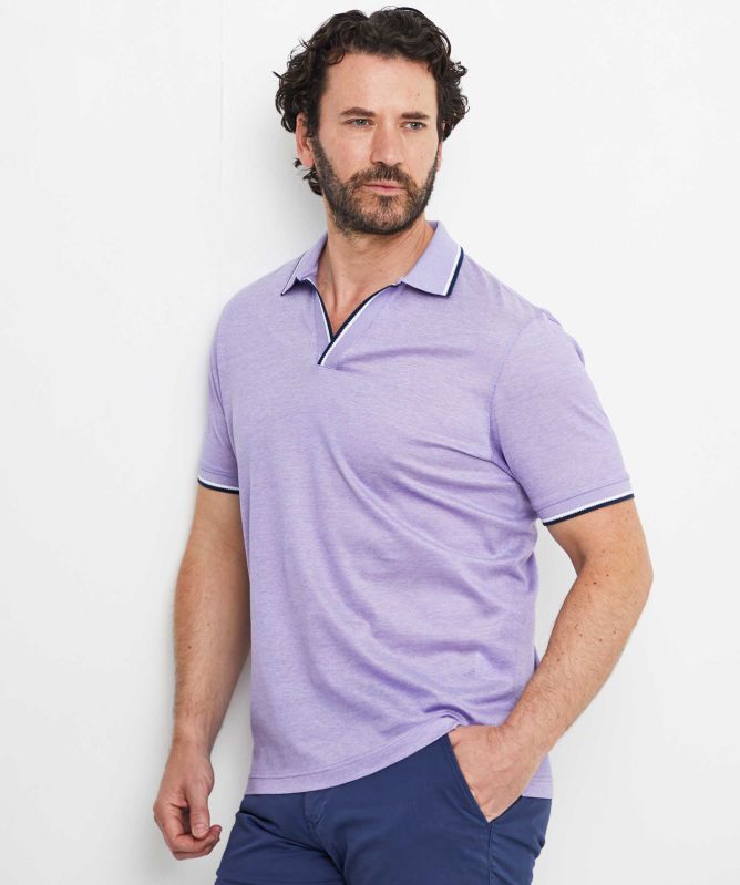 Gran Sasso Pique Skipper Polo Shirt