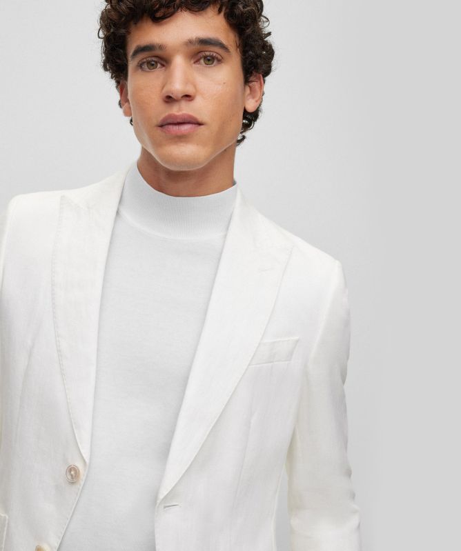 BOSS Linen H-Hutson-Peak-232 Blazer