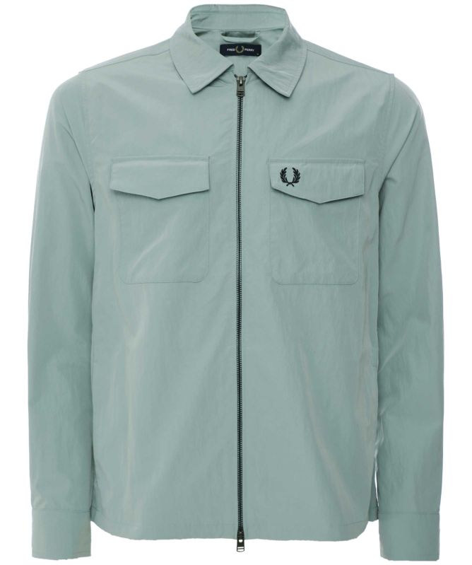 Fred Perry Textured Zip Overshirt