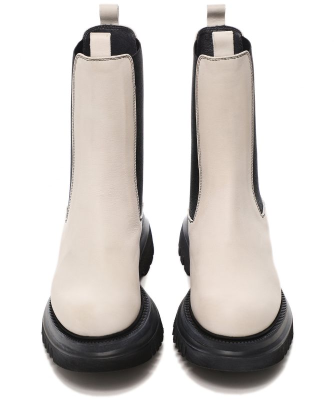 Lofina High Leather Chelsea Boots