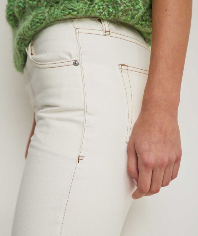 FRAME Le Mec Raw After Cropped Jeans