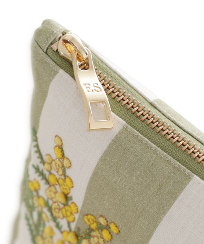 Elizabeth Scarlett Mimosa Stripe Printed Everyday Pouch