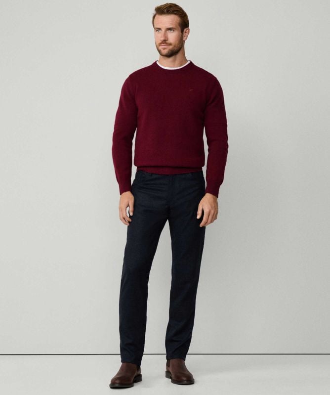 Hackett Lambswool Crew Neck Jumper