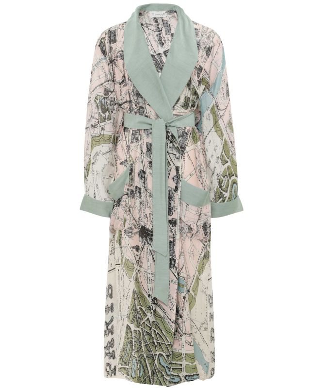 One Hundred Stars Paris Map Gown