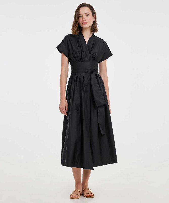 Devotion Twins Gimena Long Wrap Dress