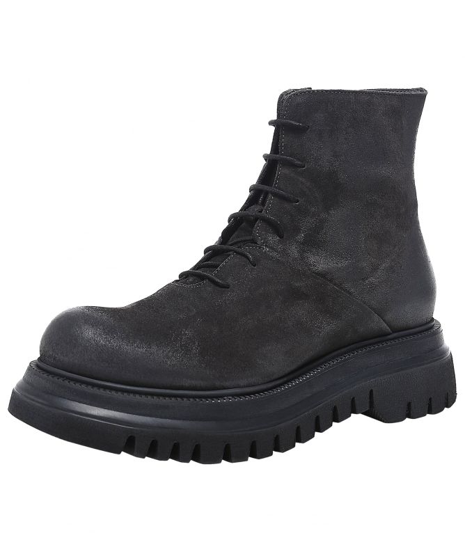 Lofina Lace Up Suede Boots