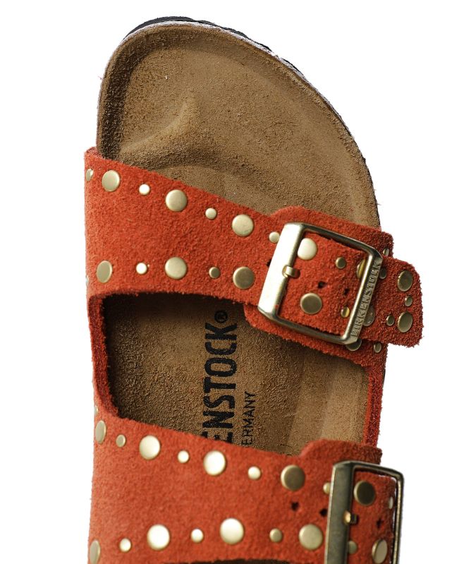 Birkenstock Arizona Rivet Suede Sandals