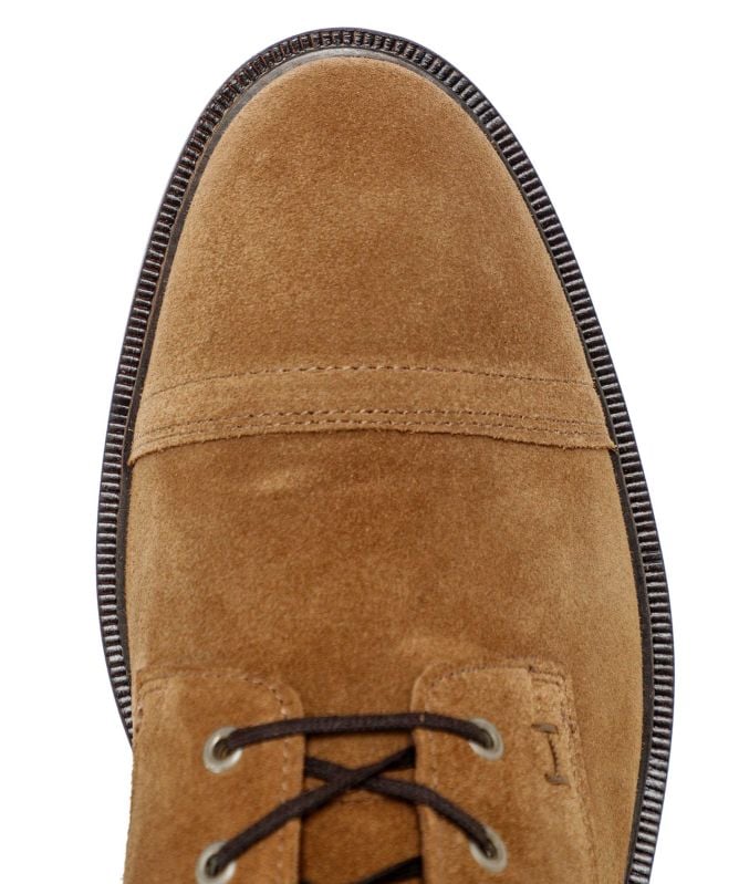 Hackett Suede Lace-Up Egmont Boots