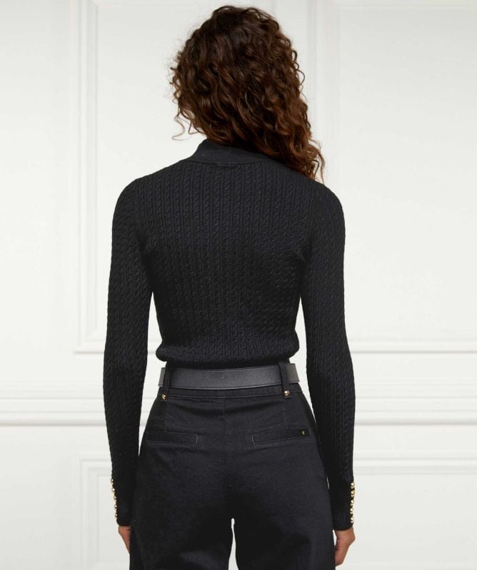 Holland Cooper Ava Quarter Zip Knit Jumper