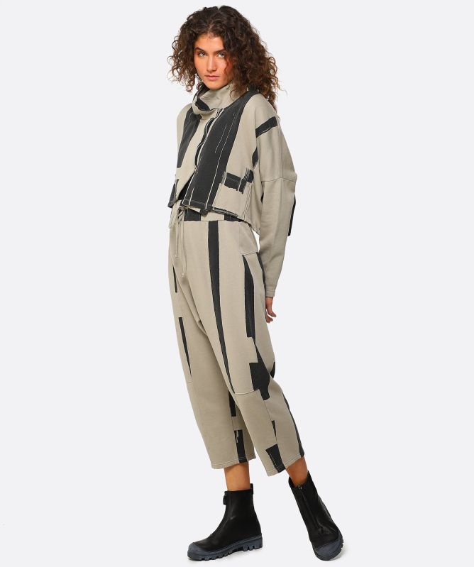 Lurdes Bergada Jersey Printed Pants