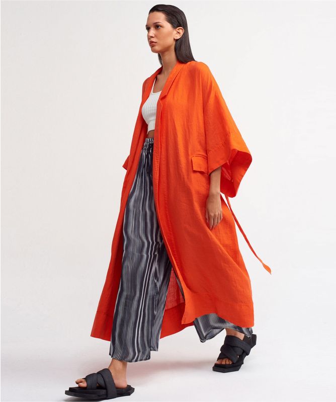 NU London Long Tie Kimono