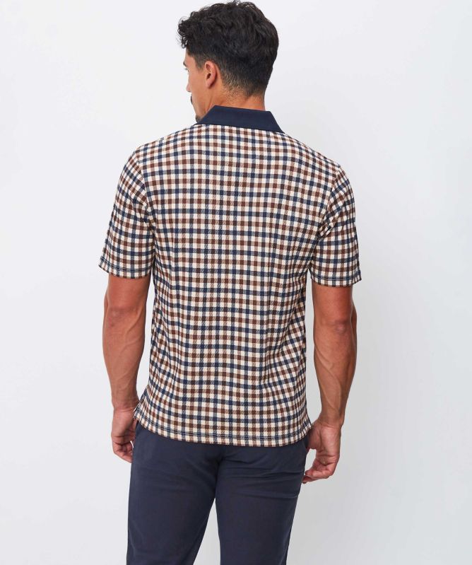 Aquascutum Club Check Polo Shirt