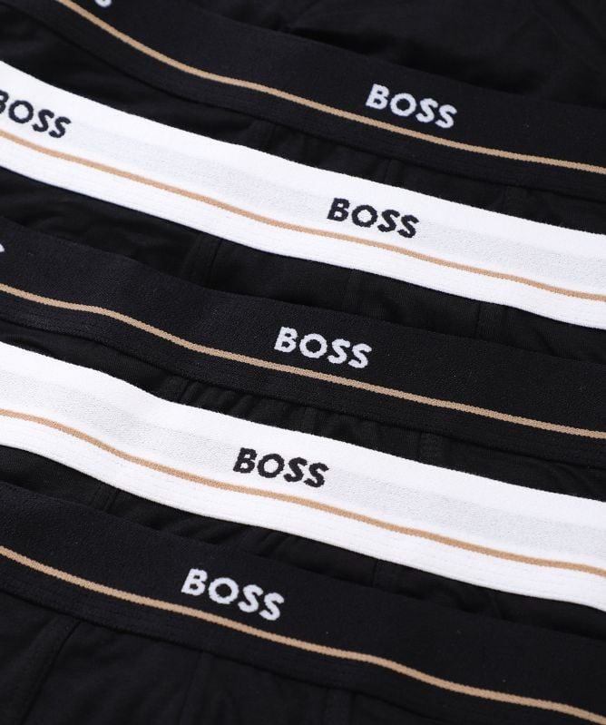 BOSS Essential Boxer Trunks Five Pack