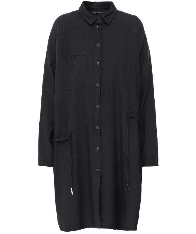 Lurdes Bergada Cotton Viscose Longline Shirt
