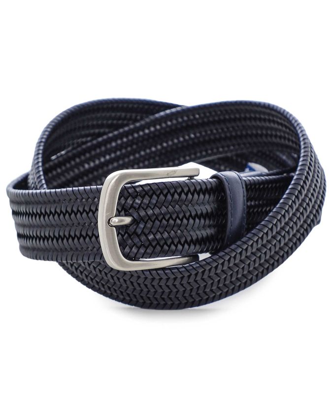 Leyva Woven Leather Belt