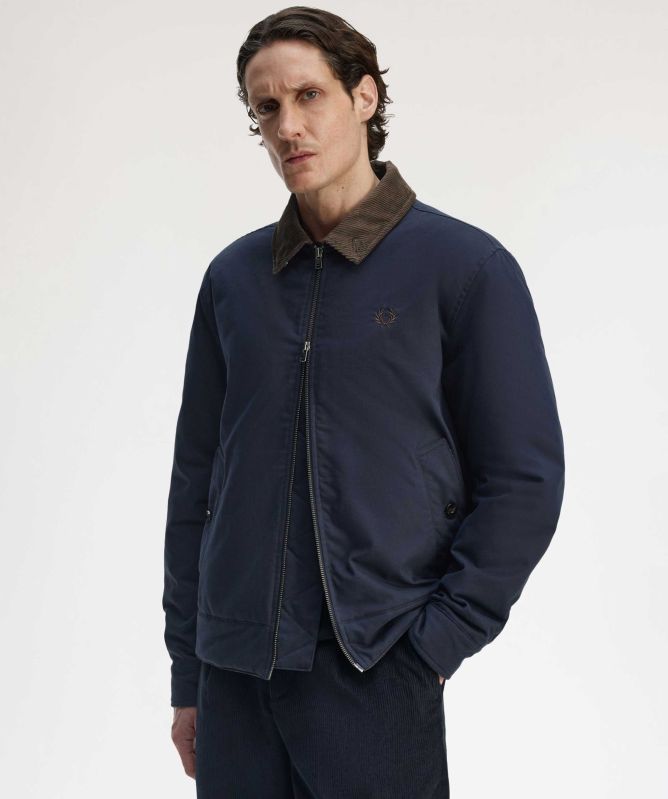 Fred Perry Cotton Caban Jacket