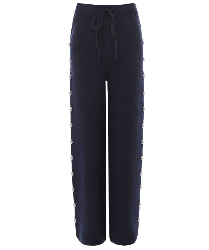 Never Fully Dressed Studded Knit Joggers