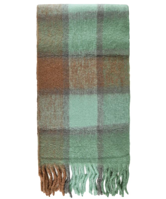 Rino and Pelle Rita Checkered Scarf