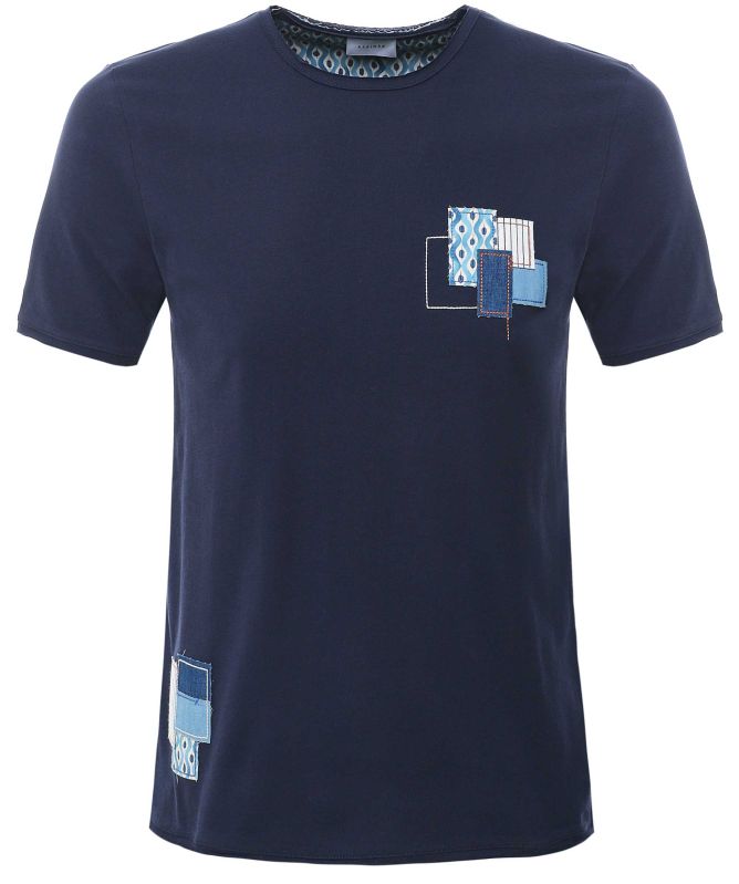 Seinse Patchwork Detail T-Shirt