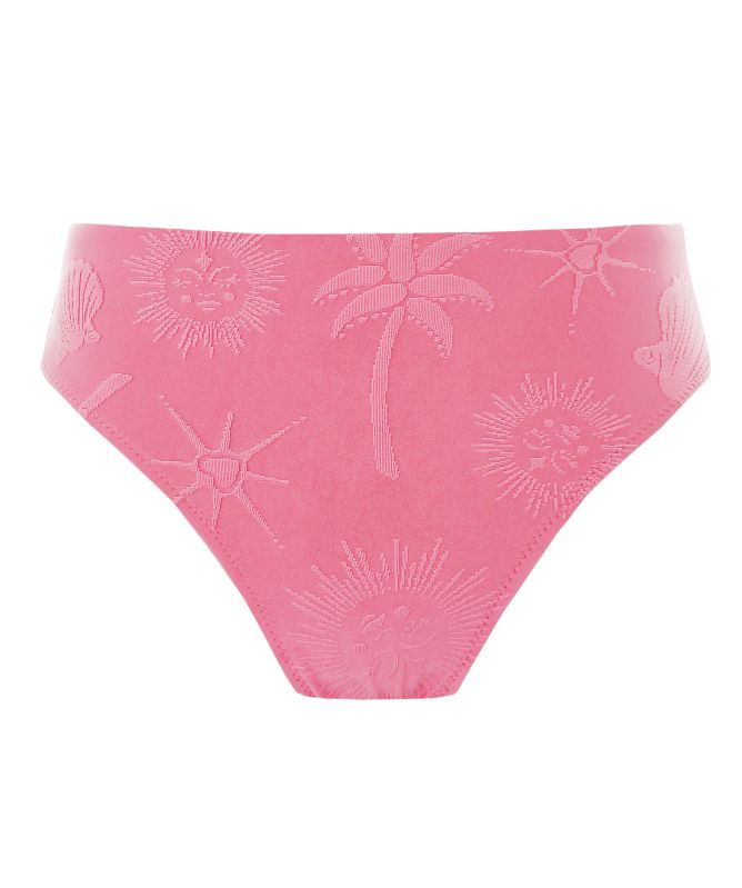 Chelsea Peers Jacquard Coastal Bikini Bottoms