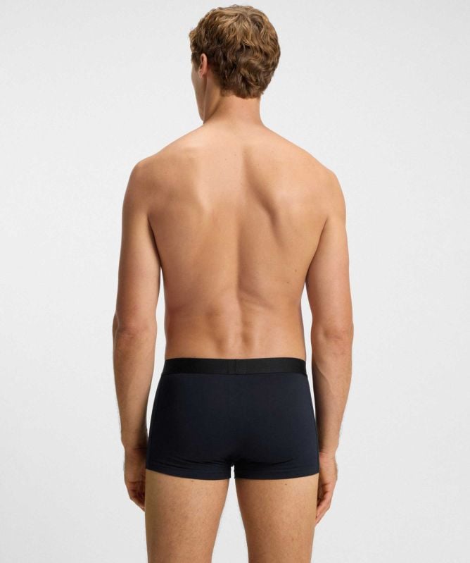 BOSS Gold Logo Stretch Trunks 3 Pack