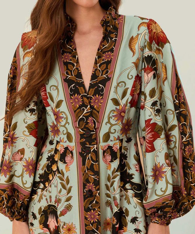 Farm Rio Flowing Beauty Maxi Dress