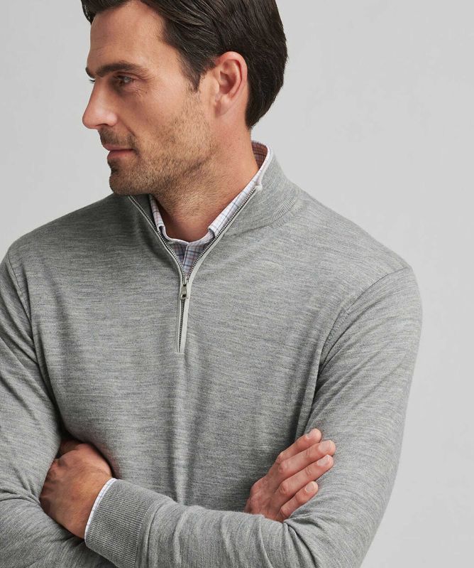 Peter Millar Excursionist Flex Quarter Zip Jumper