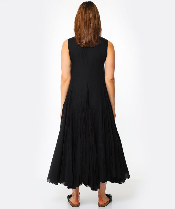 NU London Pleated A-Line Dress