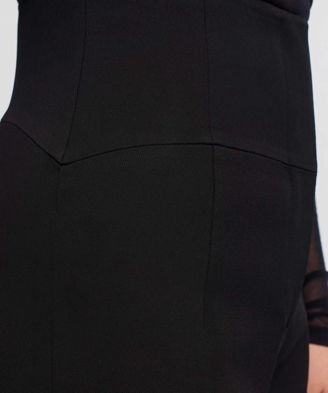 NU London High Waisted Narrow Trousers