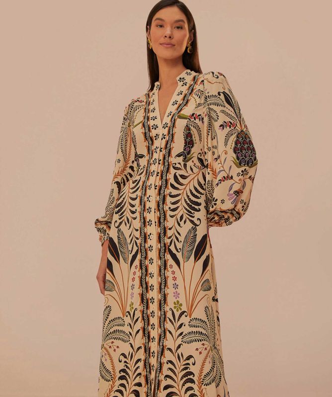 FARM Rio Classic Nature Maxi Dress