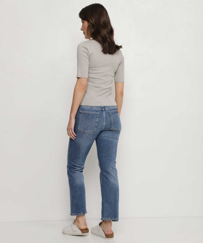 Frame The 70's Cropped Bootcut Jeans