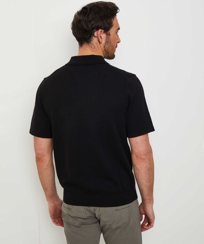 Paul Smith Knitted Zip Polo Shirt
