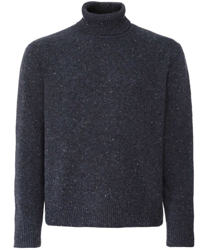 Wax London Wool Ridgeway Roll Neck Jumper