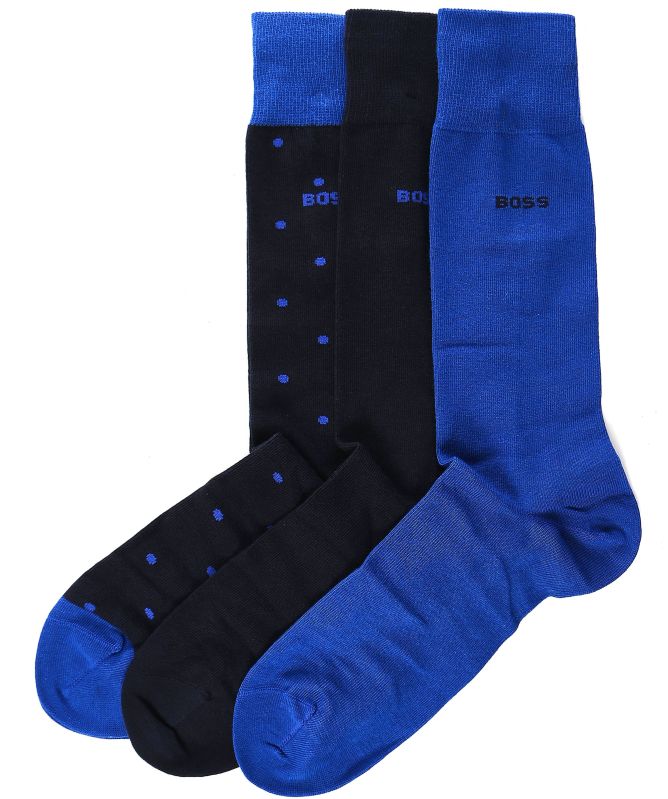 BOSS Regular Length Socks 3 Pack