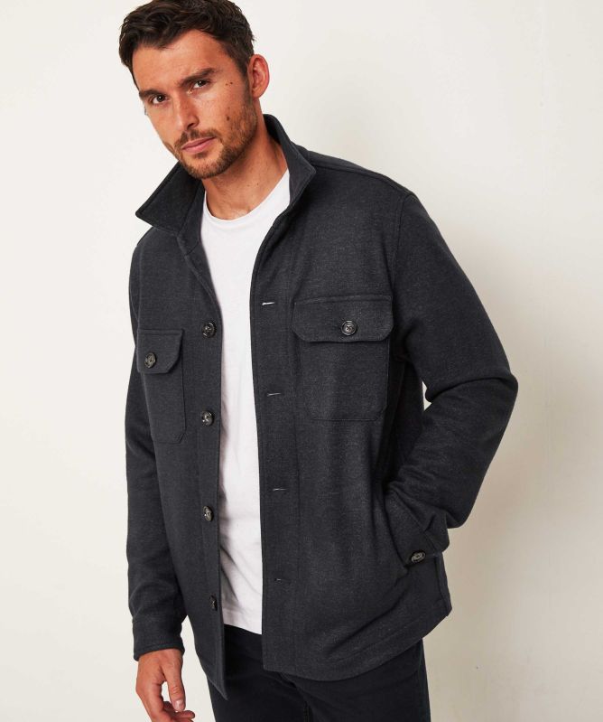 BOSS Virgin Wool C-Carper Overshirt