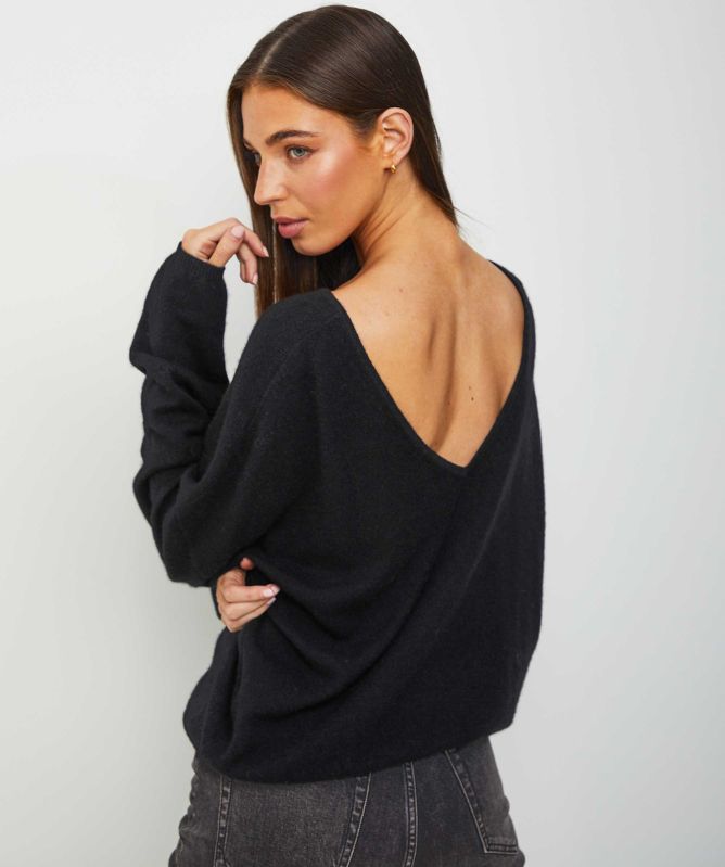 Colorush Nala V Back Cashmere Jumper