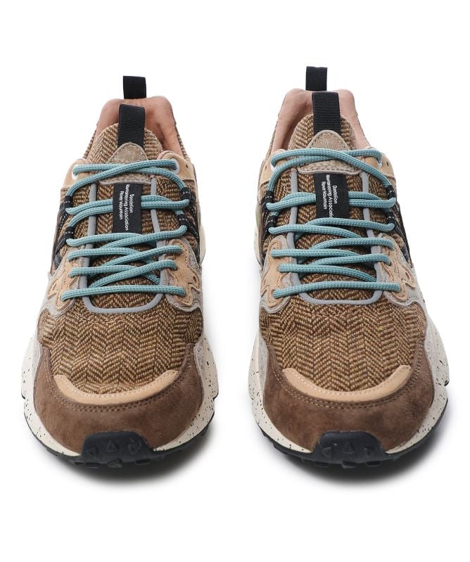 Flower Mountain Herringbone Yamano 3 Trainers