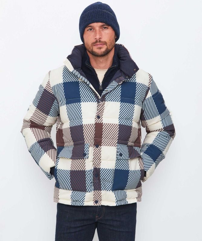 Aquascutum Check Puffer Jacket