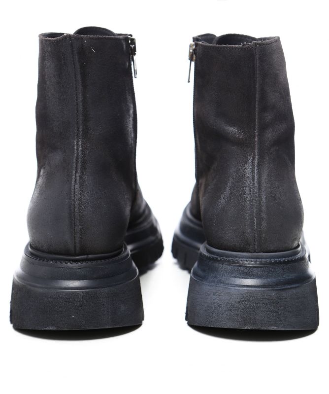 Lofina Lace Up Suede Boots